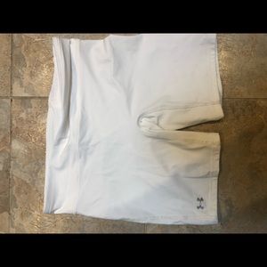 White UA Shorts